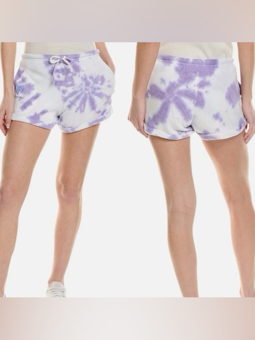 Roller Rabbit Tie Dye Monkey Sweat Shorts Size Small